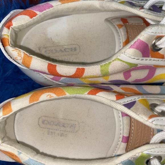 Coach Multicolor Sneakers - Picture 3 of 11
